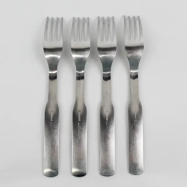 Lot of 4 IKEA 365+ Stainless Steel Silverware  Dining Forks