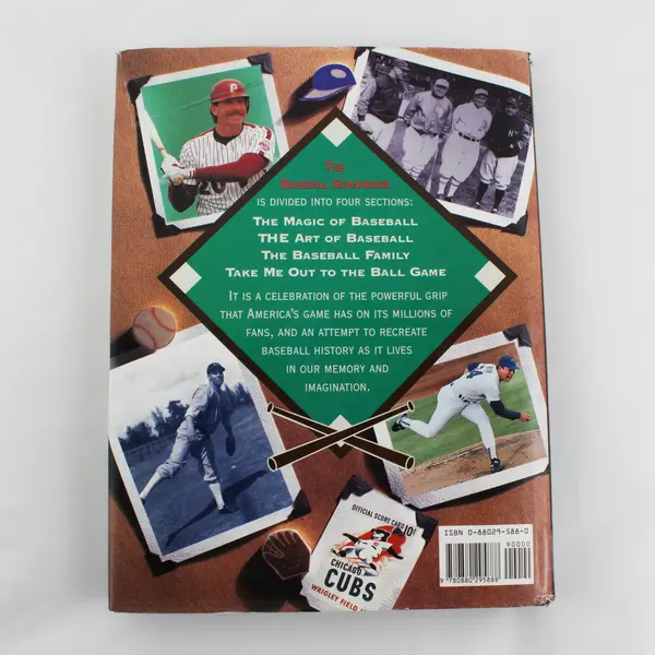 Vintage The Baseball Scrapbook by Peter C. Bjarkman 1995 Hardcover Dust Jacket 