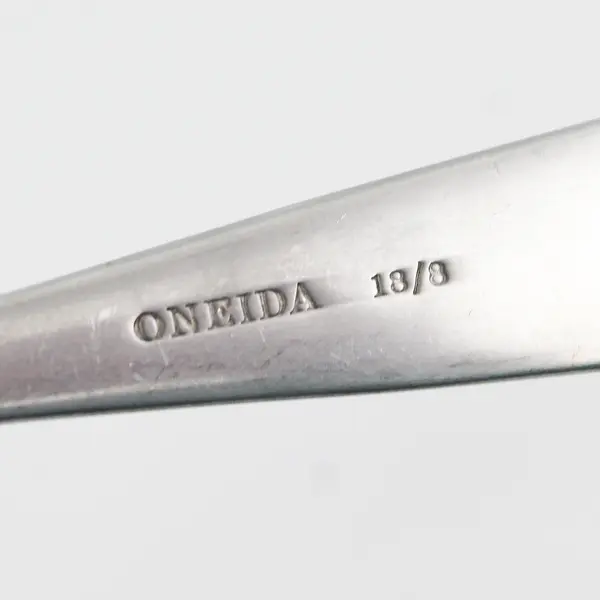 Oneida Florence Stainless Steel Silverware Flat Handle Master Butter Knife  