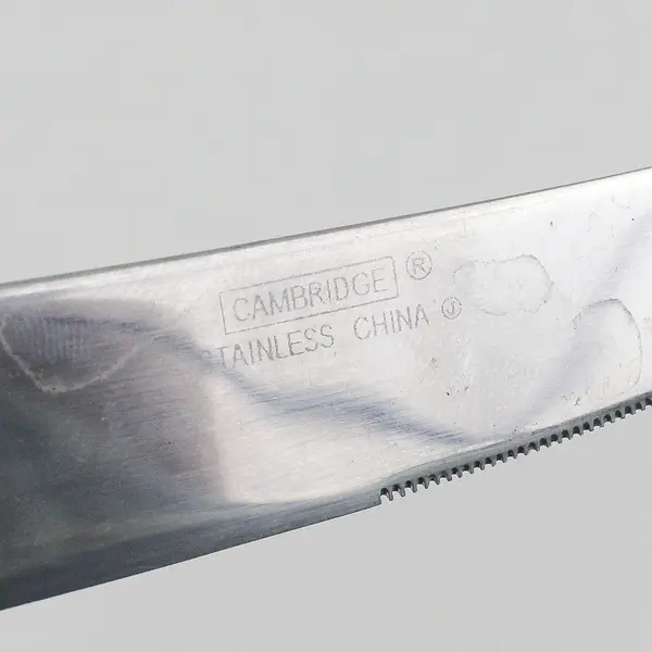 Cambridge CBS181 Stainless Steel Silverware "New French" Hollow Knife Rare