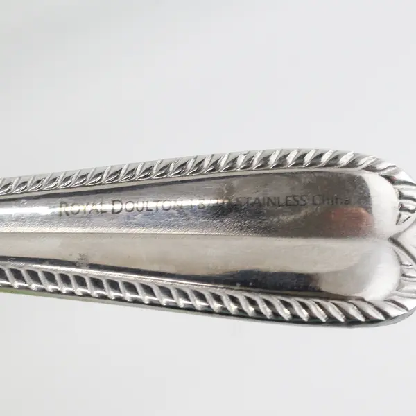 Royal Doulton Stainless Steel Pie Server Flatware Unique Handle Pattern