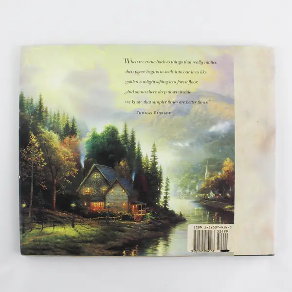 Vintage Simpler Times by Thomas Kinkade With Anne C Buchanan 1996 Hardcover DJ