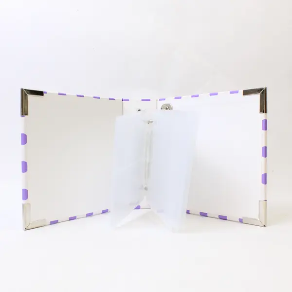 We R Memory Keepers - Polka Dot - "Neon Album" 4x4 Ring Photo Album w/Inserts