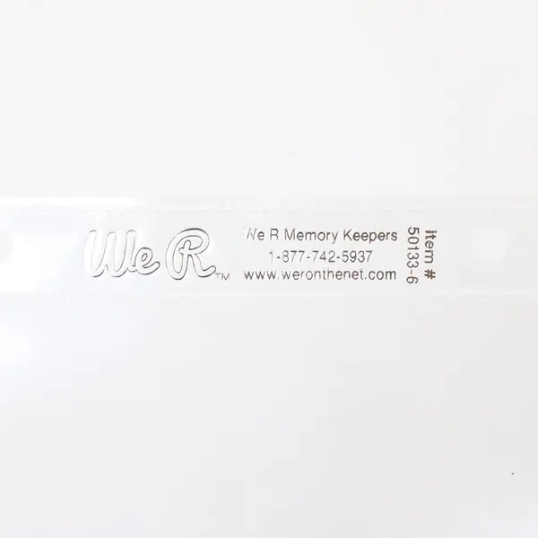 We R Memory Keepers - Polka Dot - "Neon Album" 4x4 Ring Photo Album w/Inserts