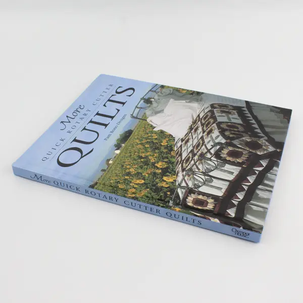 Vintage More Quick Rotary Cutter Quilts by Pam Bono Designs 1996 Hardcover Good