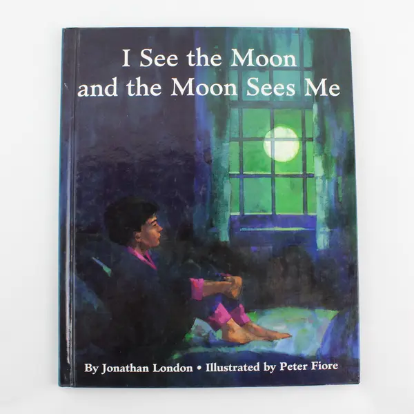 Vintage I See the Moon and the Moon Sees Me Jonathan London 1996 HC Illustrated