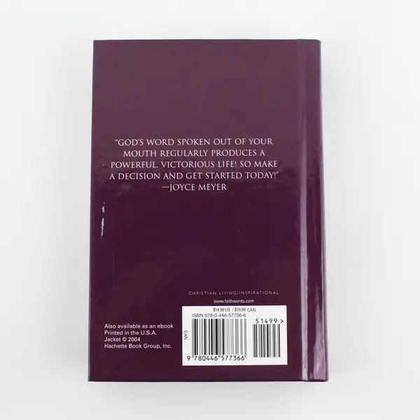 Vintage The Secret Power of Speaking God's Word by Joyce Meyer Hardcover 2004