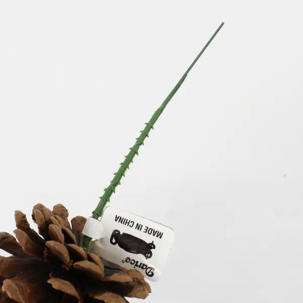  Lot of 10 Darice Pinecones With Wires For Crafting or Floral Arrangements
