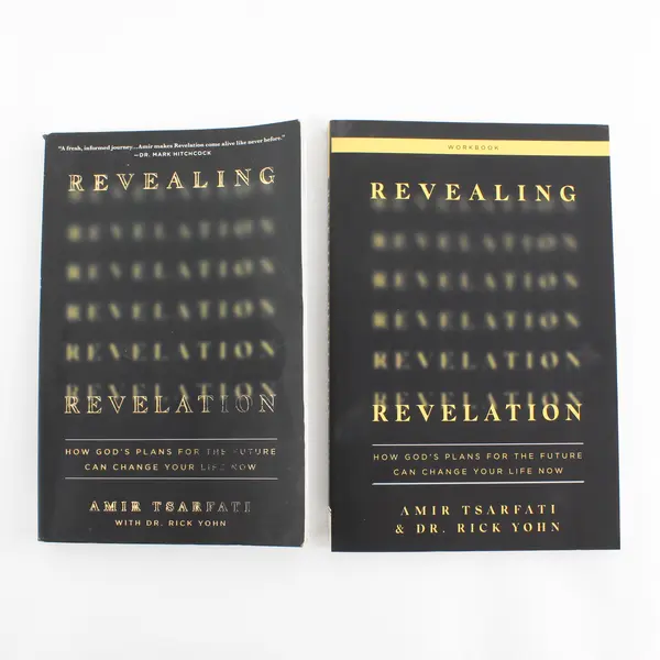 2-Book Set Revealing Revelation Amir Tsarfati Textbook & Workbook 2022 Paperback