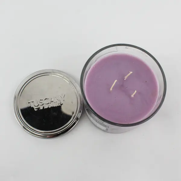 Tuscany Candle Lilac Petal Premium Satin Wax 3-Wick 14oz Soy Blend - UNUSED