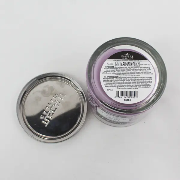 Tuscany Candle Lilac Petal Premium Satin Wax 3-Wick 14oz Soy Blend - UNUSED