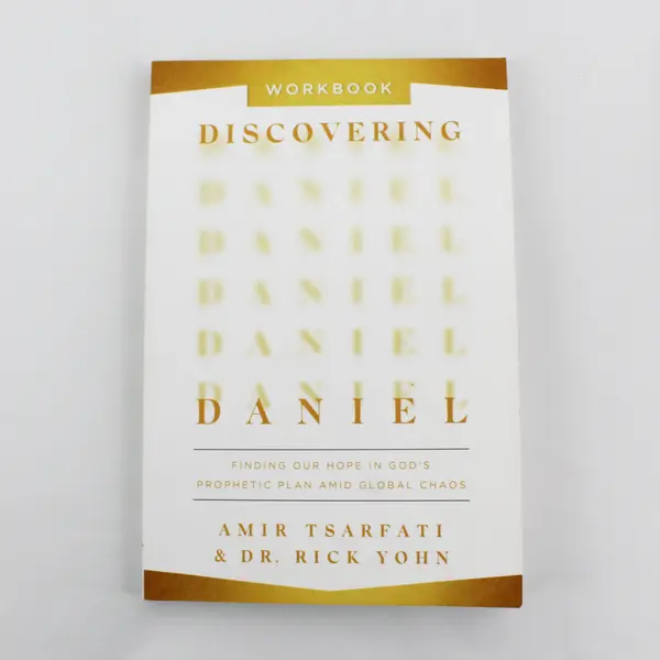 2-Book Set Discovering Daniel Amir Tsarfati Textbook & Workbook 2024 Paperback