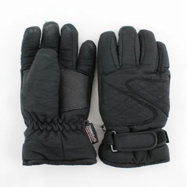 Unbranded Men's S/M Black Thinsulate Thermal Insulated Winter Gloves