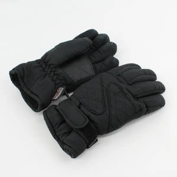 Unbranded Men's S/M Black Thinsulate Thermal Insulated Winter Gloves