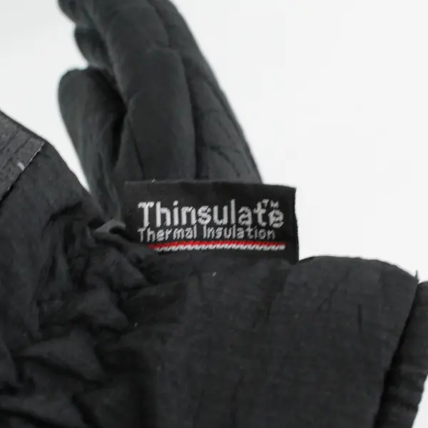 Unbranded Men's S/M Black Thinsulate Thermal Insulated Winter Gloves