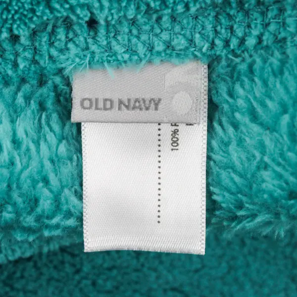 Old Navy Teal Foldable Blanket-to-Pillow w/Zipper Case 48"x30"