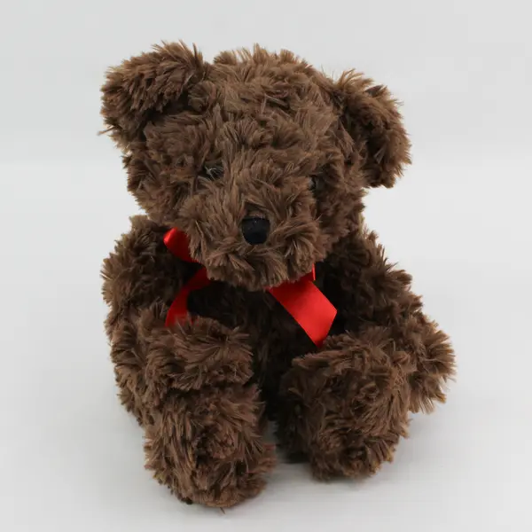 VM International Brown Super Plush Teddy Bear - 9.5" Tall - In Sitting Position