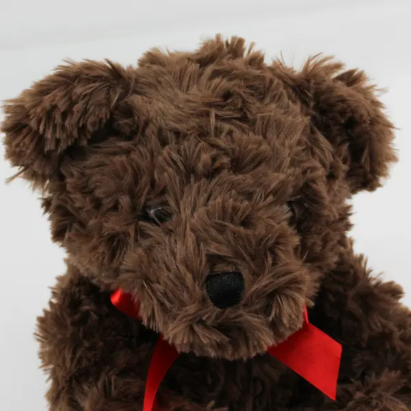 VM International Brown Super Plush Teddy Bear - 9.5" Tall - In Sitting Position