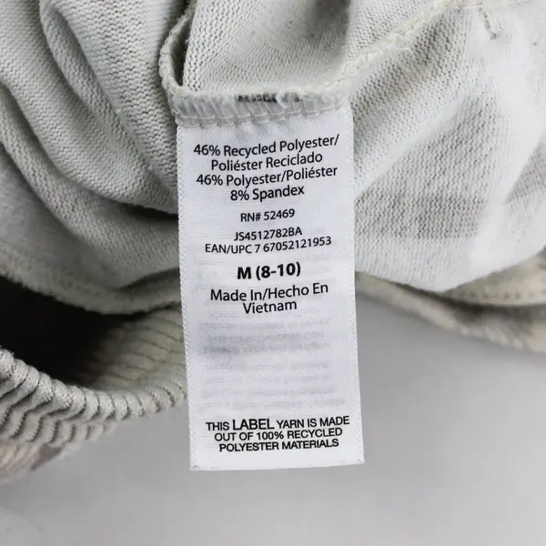 Joyspun Women's M Off-White Plaid Cozy Lounge Collection Knit Sleep Joggers