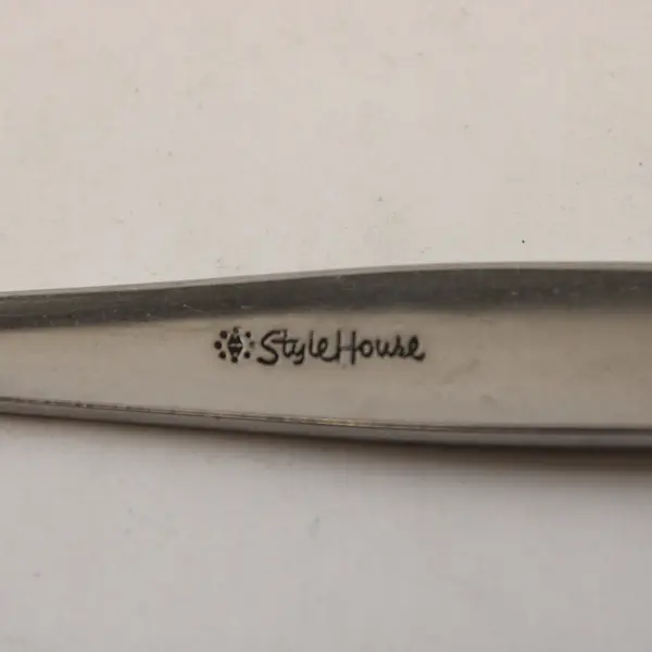 Lot of 3  Style House Fancy Free Stainless 2 Tablespoons & Modern Hollow Knife