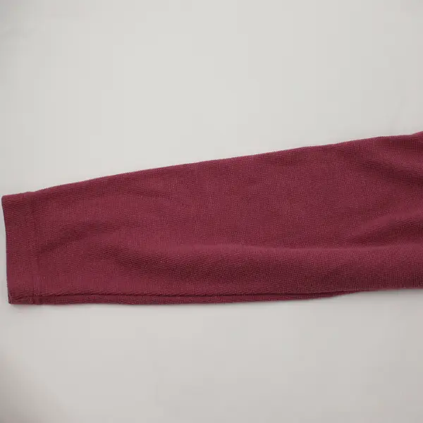 Blair Pink Long-Sleeved Cropped Polo Shirt Women's Large