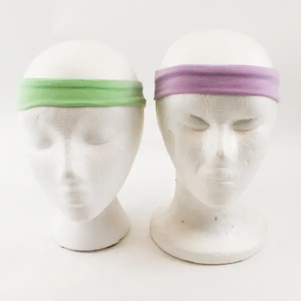 Lot of 8 Women's Headbands Assorted Solid Colors