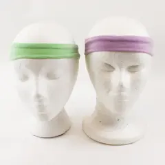 Lot of 8 Women's Headbands Assorted Solid Colors