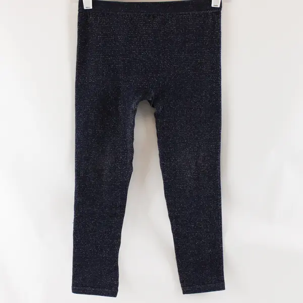 Children's Place Dark Blue Sparkly Leggings Girls' Medium 7-8