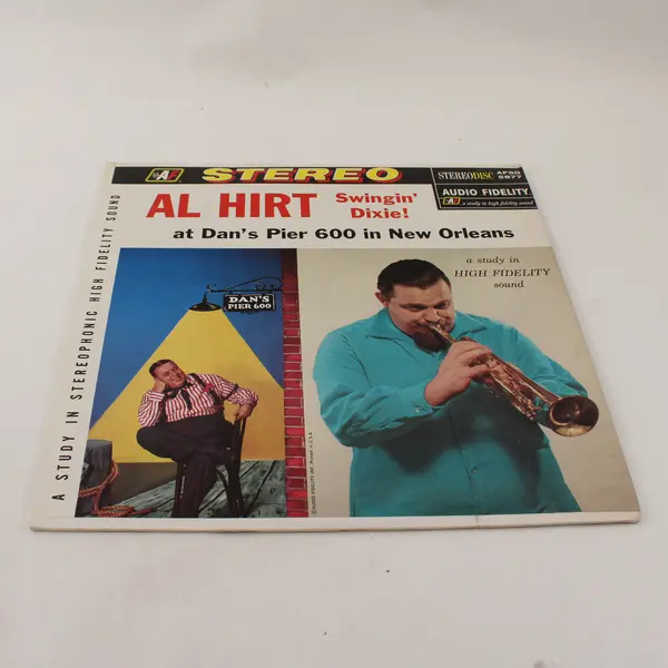 AL HIRT - Swingin Dixie At Dan's Pier 600 New Orleans - 12" Vinyl Record 