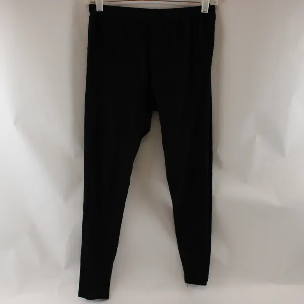 Style & Co Black Lace Detail Leggings Women's Medium