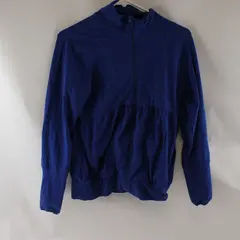 Lucy Royal Blue Activewear Zip-Up Jacket Women's Small