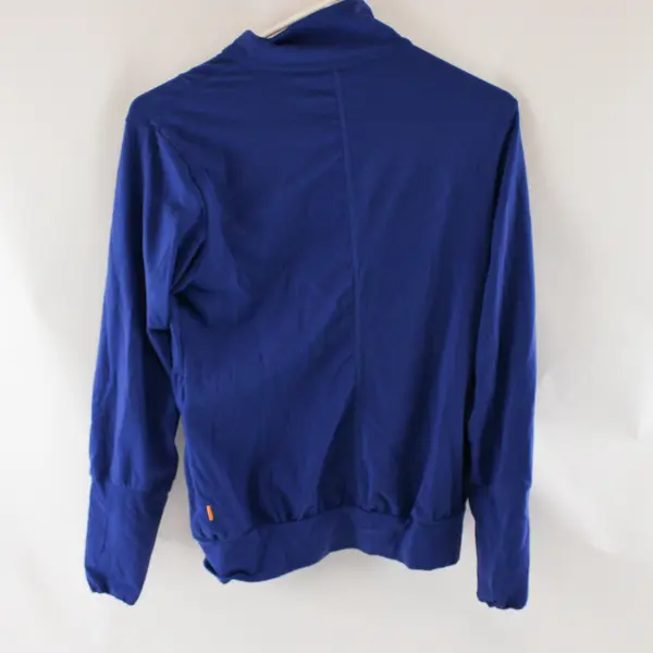 Lucy Royal Blue Activewear Zip-Up Jacket Women's Small