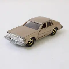 Tomica Cadillac Seville F45 1:69 Gold Doors Open Vintage Japan