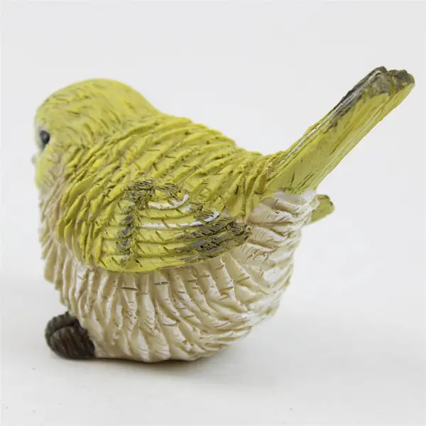 Unbranded Cute Yellow/White Resin Bird Figurine Home Decor China Made 3" Tall