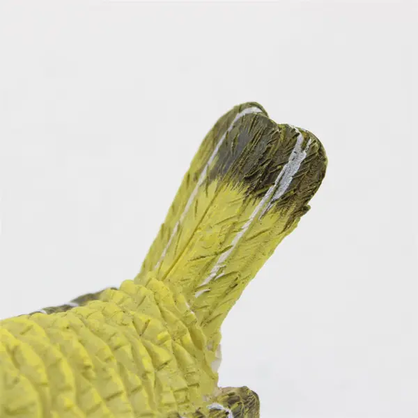 Unbranded Cute Yellow/White Resin Bird Figurine Home Decor China Made 3" Tall