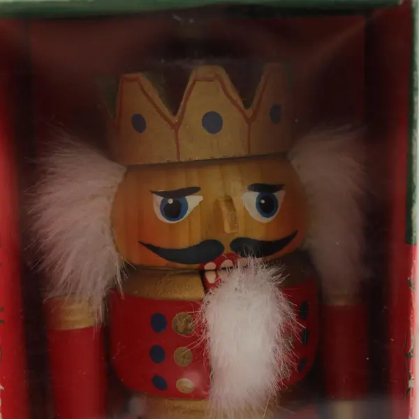 Kurt Adler Wood Nutcracker 5.5in Tall Holiday Collectible