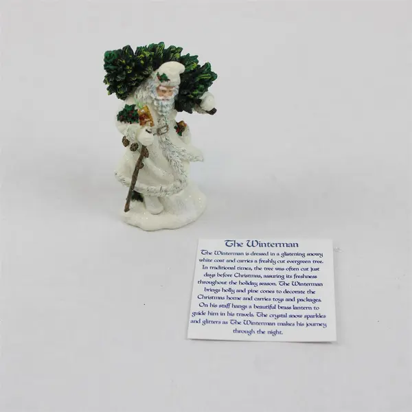 Pipka Miniature Collection 13763 Collectible Holiday Figurine - Broken Staff