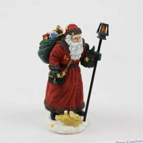 Pipka's Miniature Collection 13764 Star Catcher Santa Figurine New
