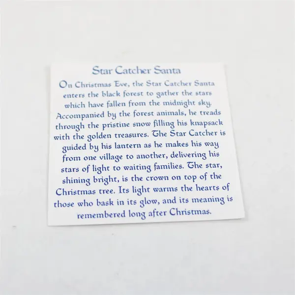 Pipka's Miniature Collection 13764 Star Catcher Santa Figurine New