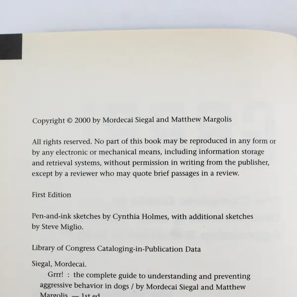 Grrr! Complete Guide by Mordecai Siegal Matthew Margolis 1st Edition 2000 HC DJ