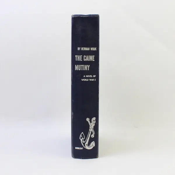 VTG The Caine Mutiny by Herman Wouk A Novel of WWII 1951 HC 1st Edition No DJ