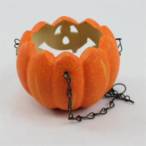 Midwest of Cannon Falls Jack-O-Lantern Hanging Tea Light Holder 3 in