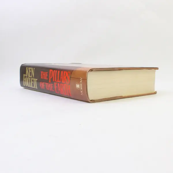 The Pillars of the Earth by Ken Follett 1st Edition 1989 Hardcover With DJ Good