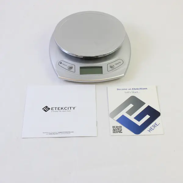 Etekcity Measure Up Silver Digital Kitchen Scale - New