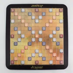 Vintage 1999 Scrabble Deluxe Edition Rotating Turntable Board BOARD ONLY