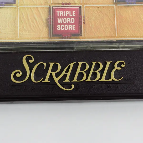 Vintage 1999 Scrabble Deluxe Edition Rotating Turntable Board BOARD ONLY