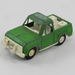Vintage 1970's Tootsie Toy Green 4" Off Road Pick Up Truck - Made In USA
