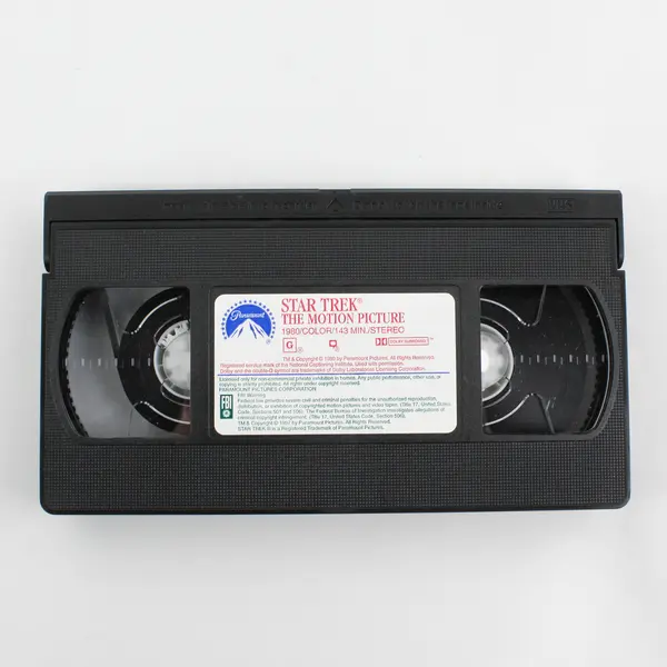Star Trek: The Motion Picture VHS Tape, 1980, Special Longer Version
