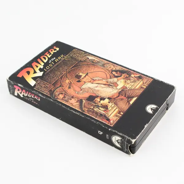 Vintage Raiders of the Lost Ark VHS Tape, 1981 #1376