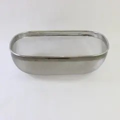 Stainless Steel Rectangular Strainer Colander Basket 12.5in
